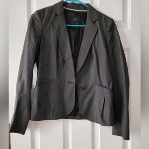 Women Gray Banana Republic Blazer Size 4